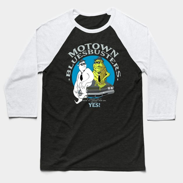 On A Mission.. Baseball T-Shirt by MotownBluesBusters